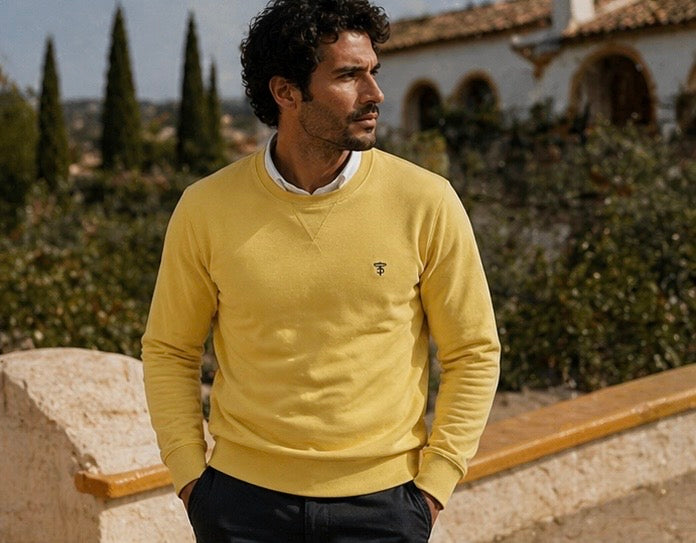Sweat jaune