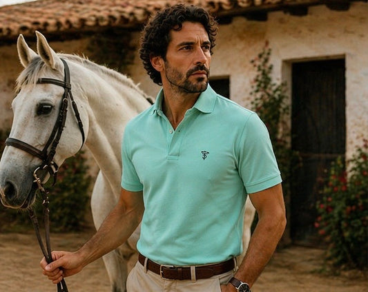 Polo verde agua