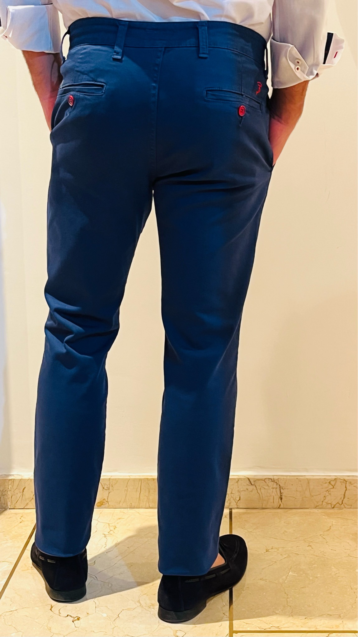 Pantalon bleu marine