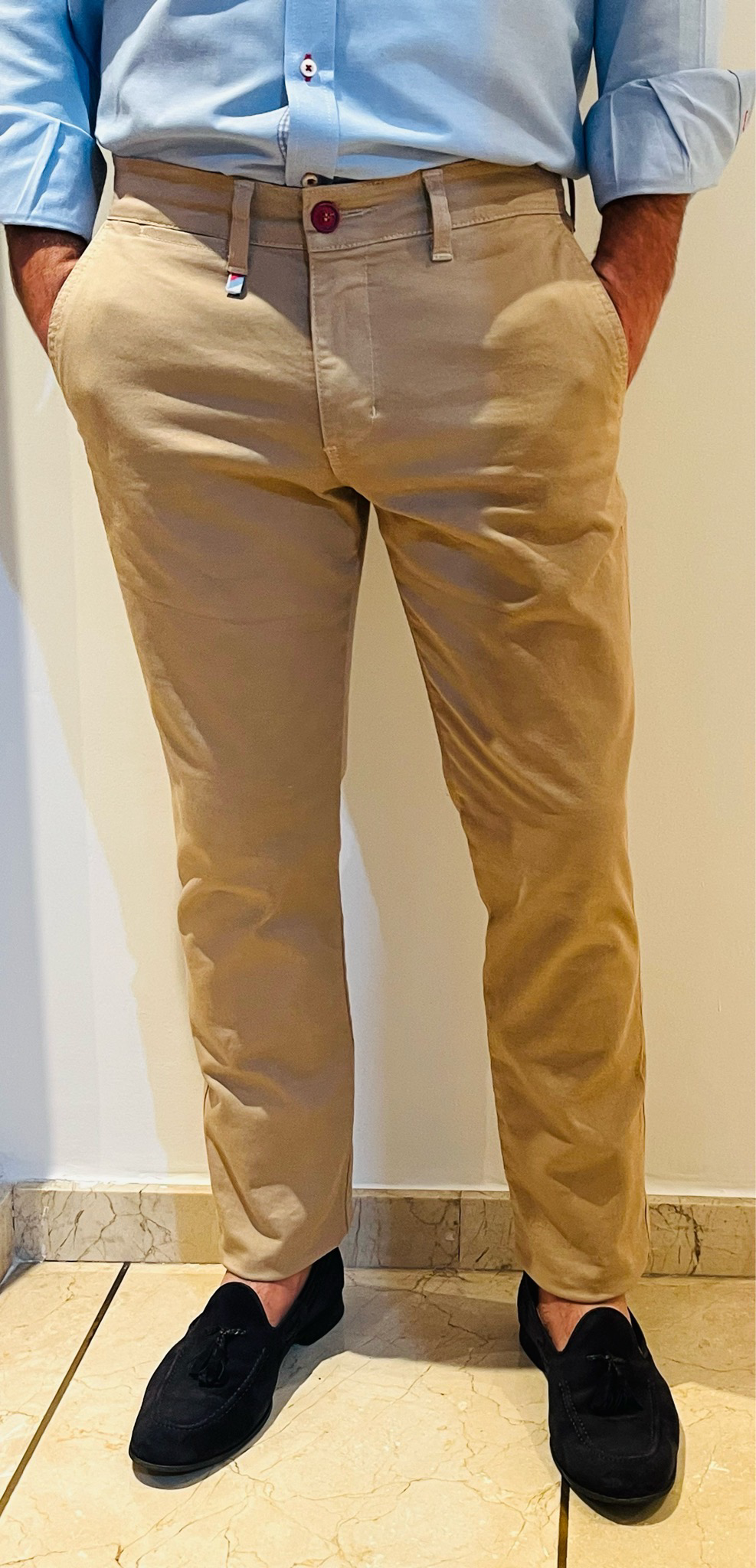 Pantalón Beige