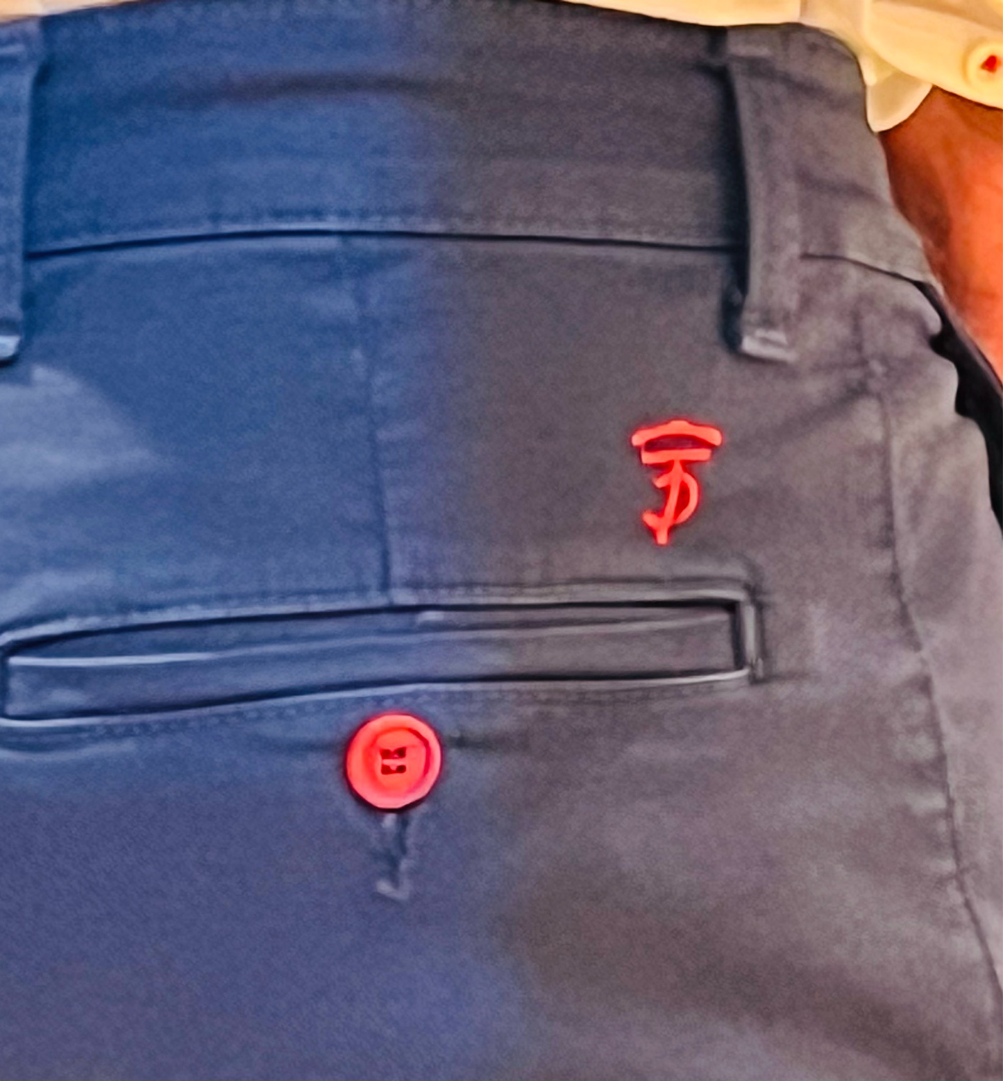 Pantalon bleu marine