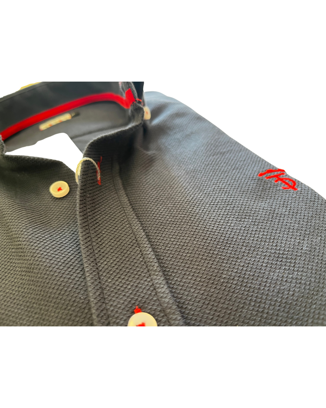 Camisa Oxford Piqué Marino