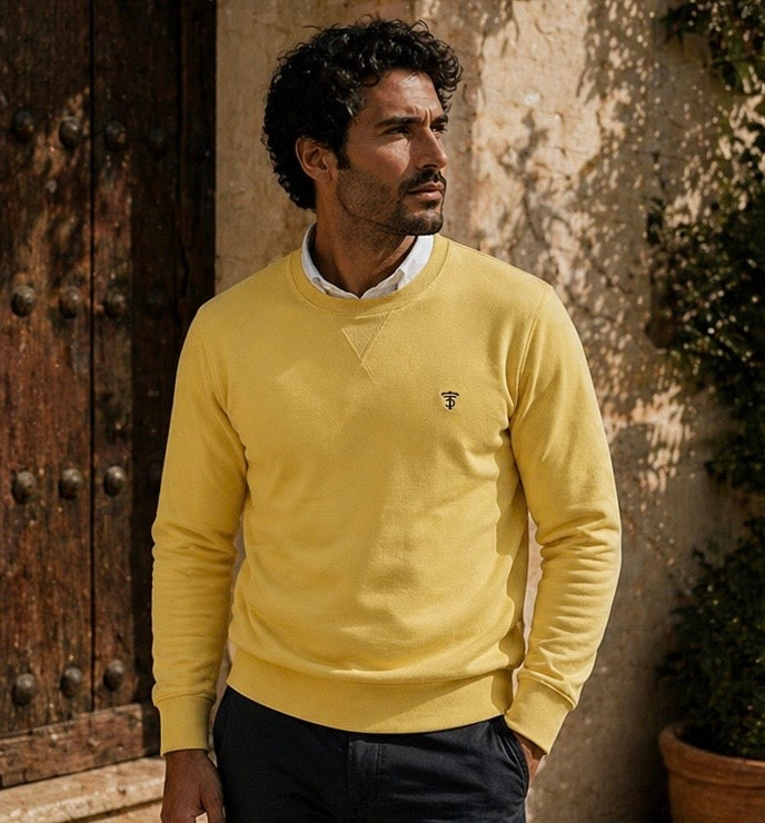 Sweat jaune