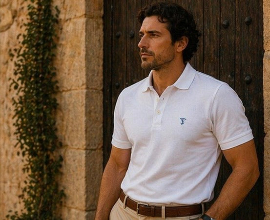 Polo blanco