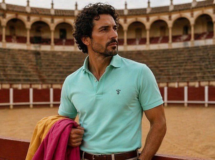 Polo verde agua
