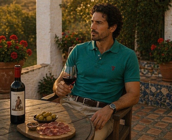 Polo verde botella