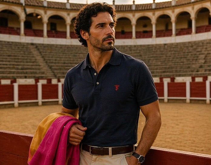 Polo azul marino