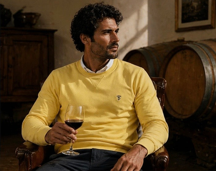 Sweat jaune