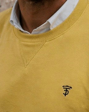 Sweat jaune