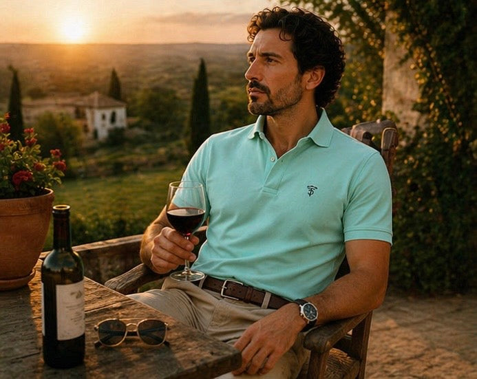 Polo verde agua