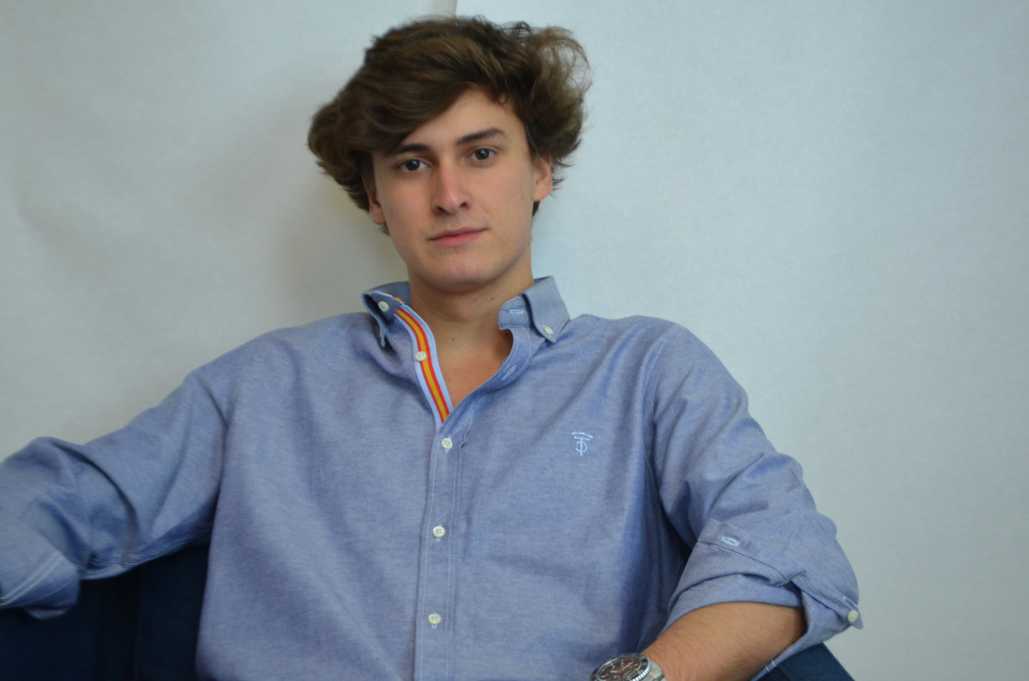 Camisa España Azul Grisácea