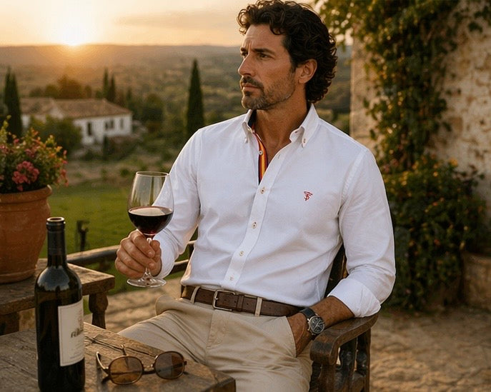Chemise blanche Espagne