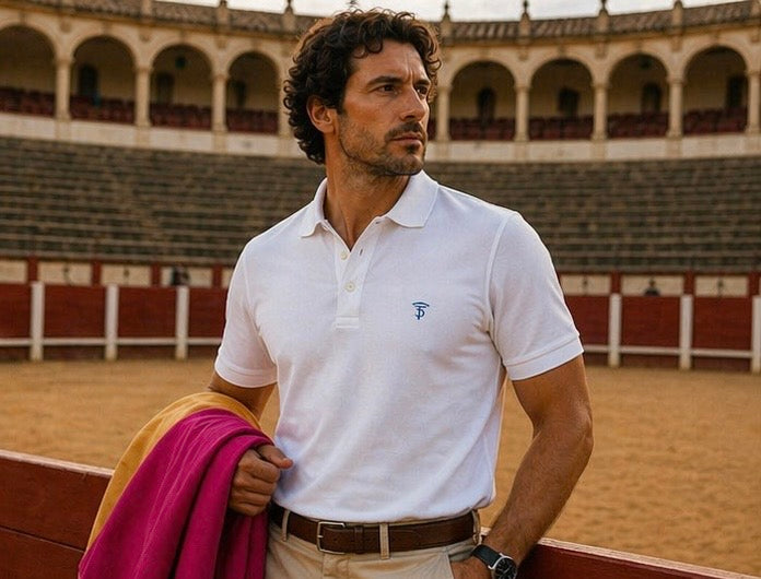 Polo blanco